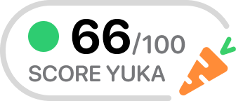 Score Yuka 66 sur 100