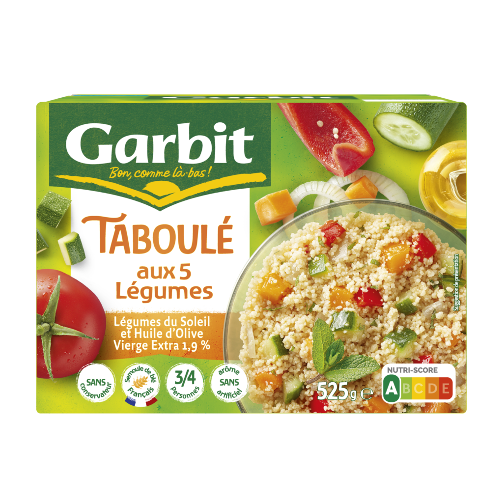 Taboulé aux 5 Légumes